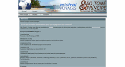 Desktop Screenshot of mistralvoyages.com