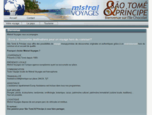 Tablet Screenshot of mistralvoyages.com